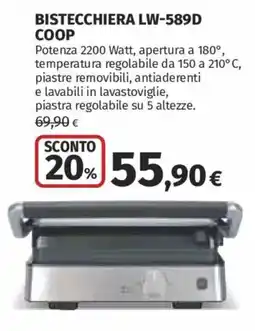 Ipercoop Bistecciera Coop offerta