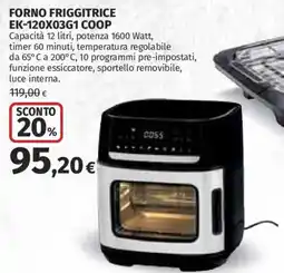 Ipercoop Forno friggitrice Coop offerta