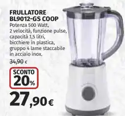 Ipercoop Frullatore BL9012-GS Coop offerta