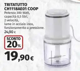 Ipercoop Tritatutto Coop offerta