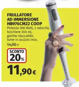 Ipercoop Frullatore ad immersione Coop offerta