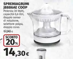 Ipercoop Spremiagrumi J8886AE Coop offerta