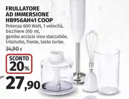 Ipercoop Frullatore ad immersione HB956AH41 Coop offerta