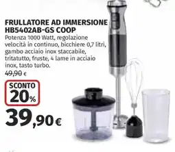 Ipercoop Frullatore ad immersione Coop offerta