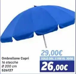 Orizzonte Ombrellone Capri offerta