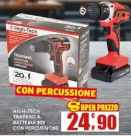 Maury's High-Tech trapano a batteria 20V offerta