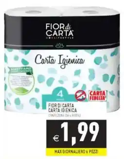 Pim Supermercati Carta Igienica Fior di Carta offerta