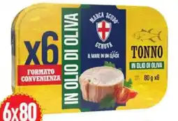 Pim Supermercati Tonno in olio di oliva Marca Scudo offerta
