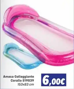 Orizzonte Amaca Galleggiante Corallo offerta