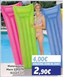 Orizzonte Materassino Mare offerta