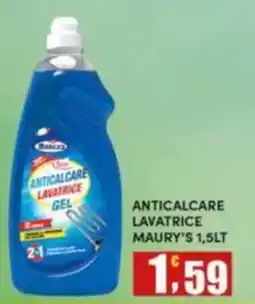 Maury's Anticalcare lavatrice Maury's offerta