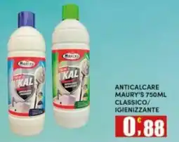 Maury's Anticalcare Maury's offerta
