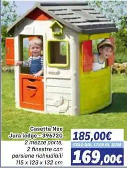 Orizzonte Casetta Neo Jura lodge offerta