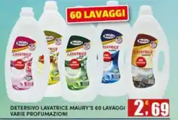 Maury's Detersivo lavatrice Maury's offerta