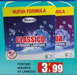 Maury's Classico detersivo lavatrice Maury's offerta