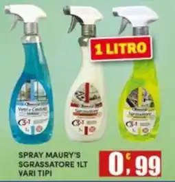 Maury's Spray Maury's sgrassatore offerta
