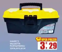 Maury's Maury's valigetta porta utensili offerta
