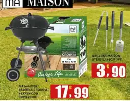Maury's Ma Maison barbecue tondo offerta