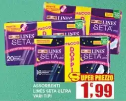 Maury's Assorbenti Lines Seta Ultra offerta