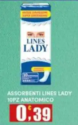 Maury's Assorbenti Lines Lady offerta