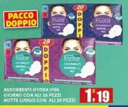 Maury's Assorbenti Hydra Viva offerta