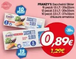 Franzy's Franzy's Sacchetti Slider offerta