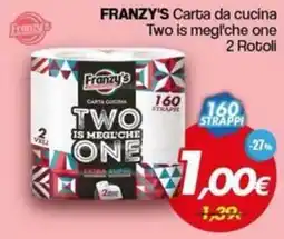Franzy's Franzys carta da cucina offerta