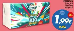 Franzy's Franzy's tovaglioli big bang offerta