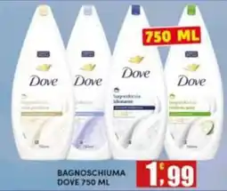 Maury's Bagnoschiuma Dove offerta
