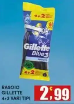 Maury's Rasoio Gillette 4+2 vari tipi offerta