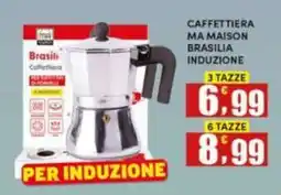 Maury's Caffettiera Ma Maison Brasilia offerta