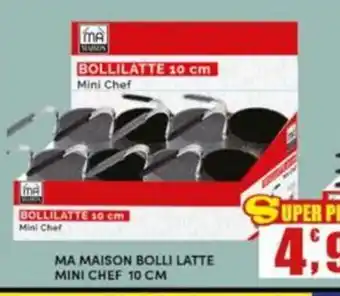 Maury's Ma Maison bollilatte mini chef offerta