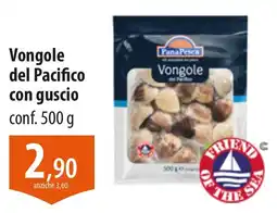 Crios Vongole del Pacifico con guscio offerta