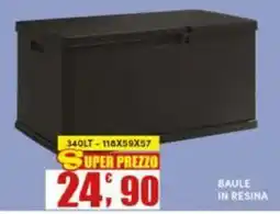 Maury's Baule in resina offerta