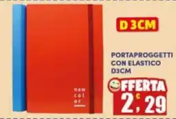 Maury's Portaproggetti con elastico D3CM offerta