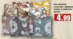 Maury's Cuscino arredo glamour/saten offerta