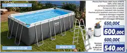 Orizzonte Piscina Set Power stell frame offerta