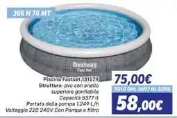 Orizzonte Piscina Fastset Bestway offerta