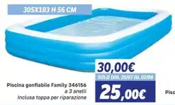 Orizzonte Piscina gonfiabile Family offerta