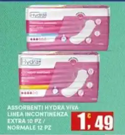 Maury's Assorbenti Hydra Viva offerta