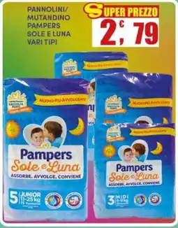 Maury's Pampers Sole e Luna offerta