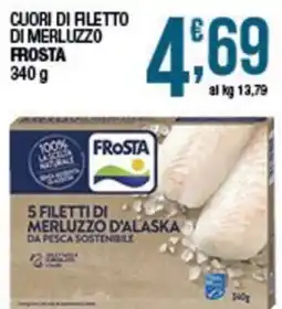 Sidis Cuori di filetto di merluzzo frosta offerta
