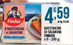 Sidis Bastoncini di salmone Findus offerta