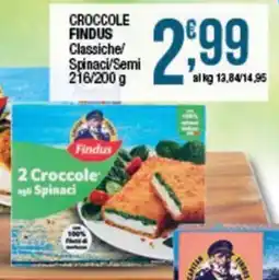 Sidis Croccole Findus agli Spinaci offerta