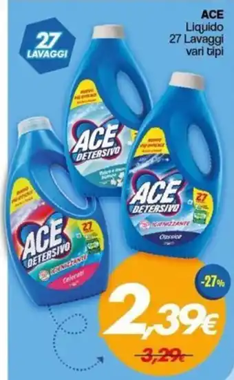 Franzy's ACE Detersivo offerta