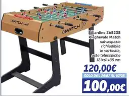 Orizzonte Biliardino Match offerta