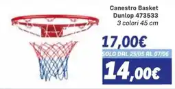 Orizzonte Canestro Basket Dunlop offerta