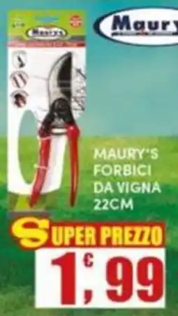 Maury's Maury's forbici da vigna offerta