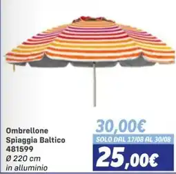 Orizzonte Ombrellone Spiaggia Baltico offerta