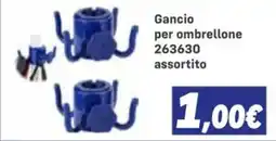 Orizzonte Gancio per ombrellone assortito offerta